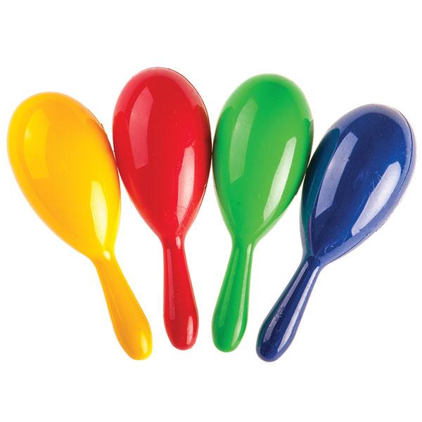 MARACAS COLORATA IN PLASTICA