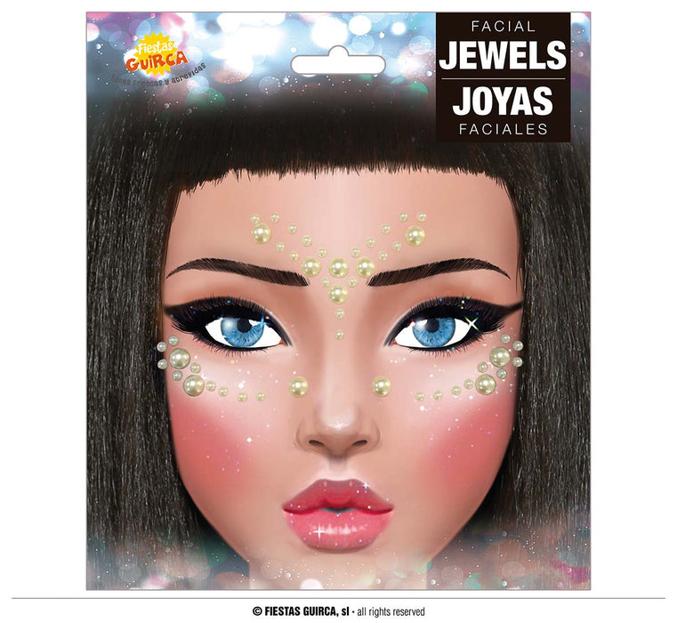GIOIELLI ADESIVI PERLATI PER VISO E CORPO