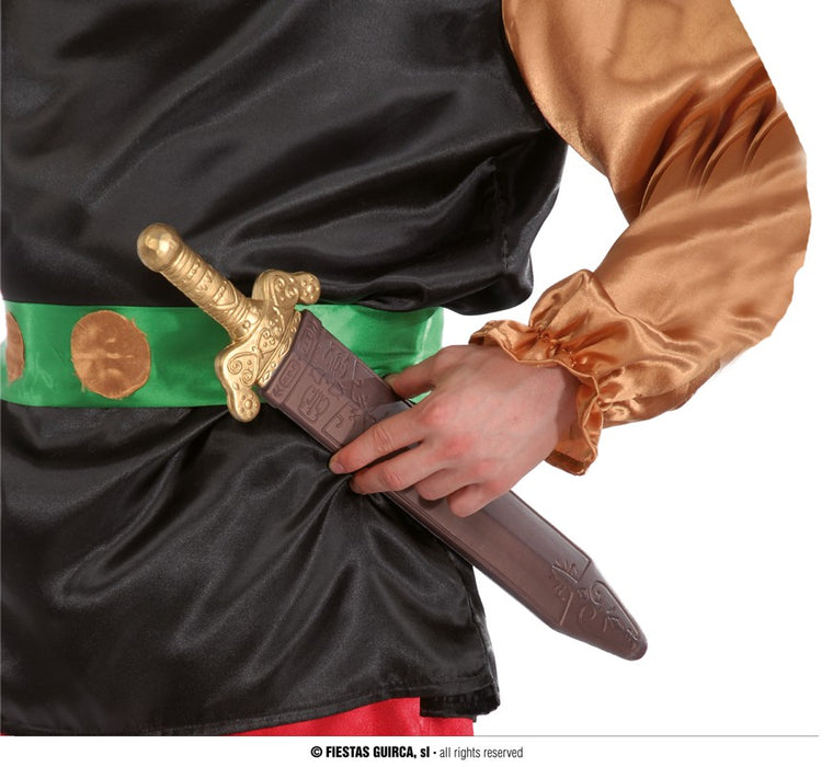 SPADA ROMANA IN PLASTICA CON FODERO CM 48