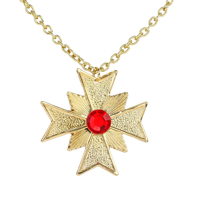 COLLANA DRACULA CON MEDAGLIONE GOTICO