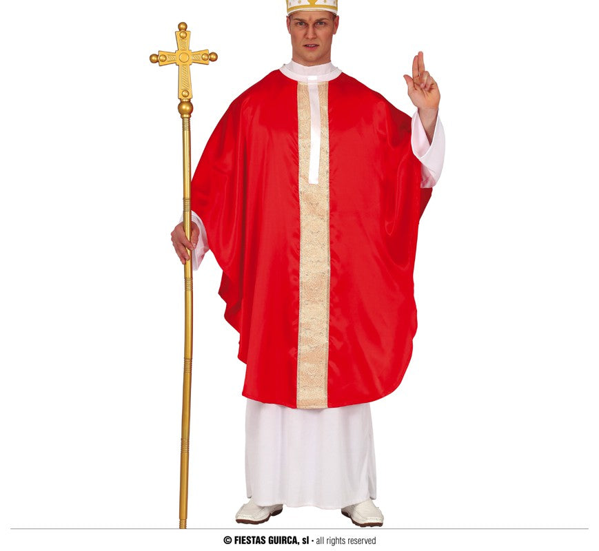 Guirca Vestito Di Carnevale Da Papa Costume Carnevale Cardinale