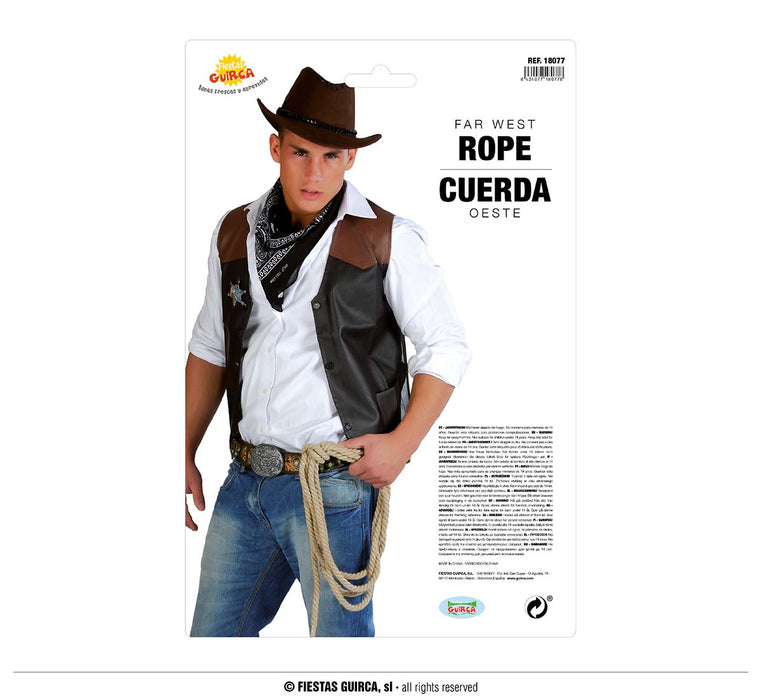 LAZO COWBOY WESTERN SELVAGGIO CM 240