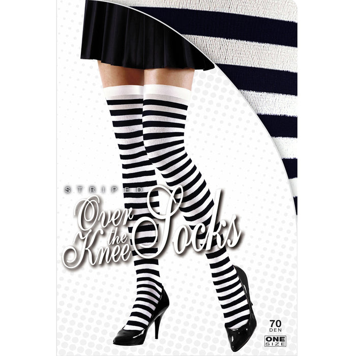 PARIGINE RIGATE BIANCO-NERO