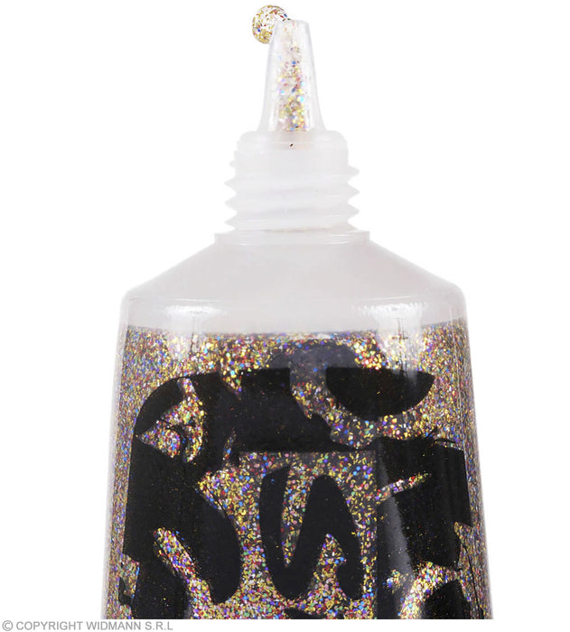 GEL GLITTER SCINTILLANTE PER VISO E CORPO IN TUBETTO