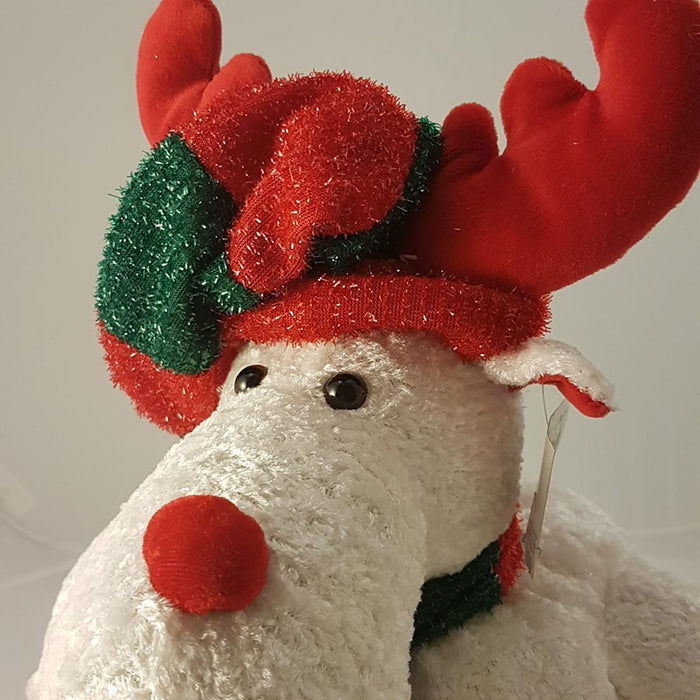 PELUCHE RENNA CAPPELLO CINIGLIA CM 30