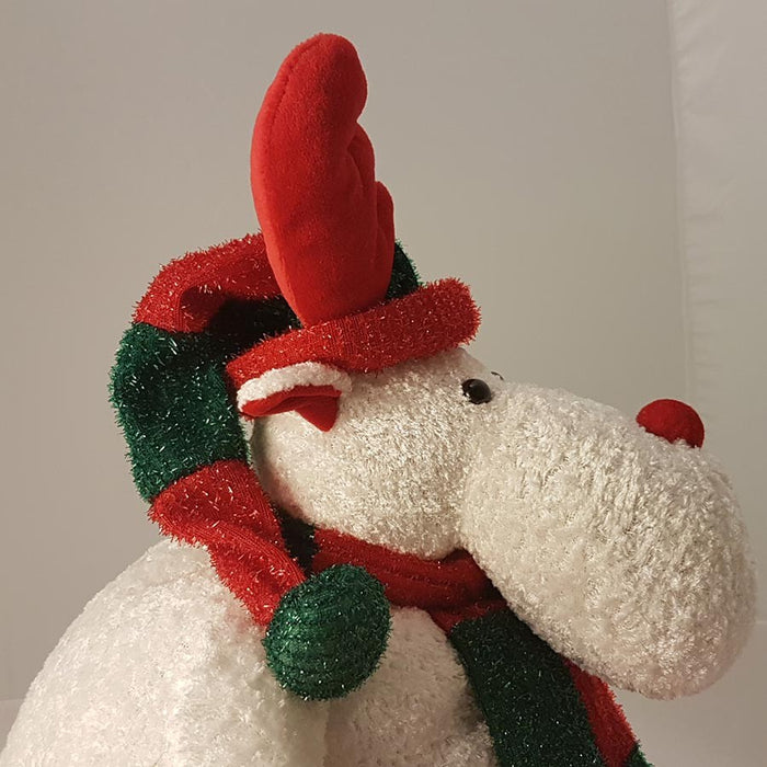 PELUCHE RENNA CAPPELLO CINIGLIA CM 30