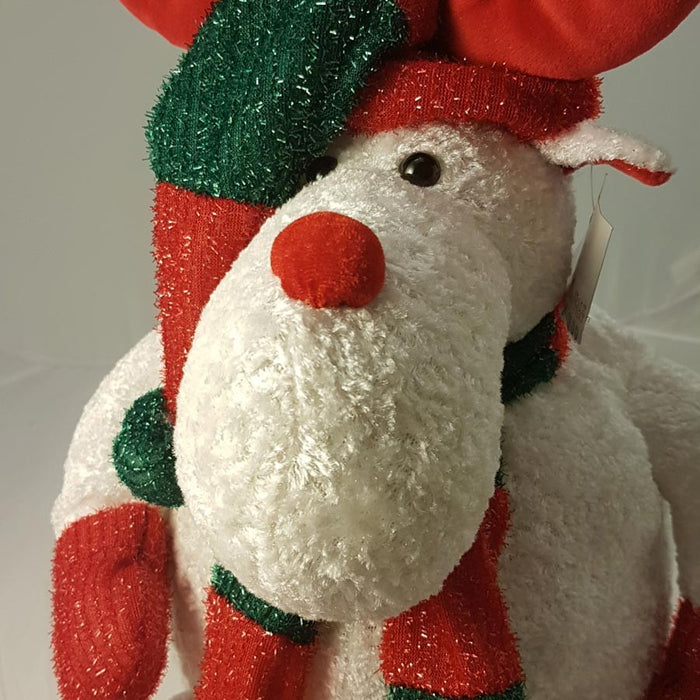 PELUCHE RENNA CAPPELLO CINIGLIA CM 30