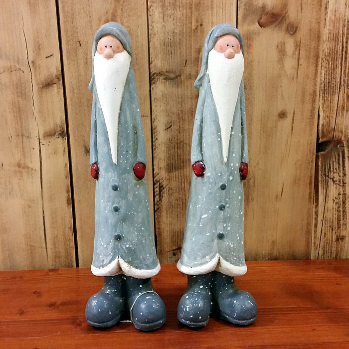 SANTA CLAUS CAPPOTTO GRIGIO TERRACOTTA