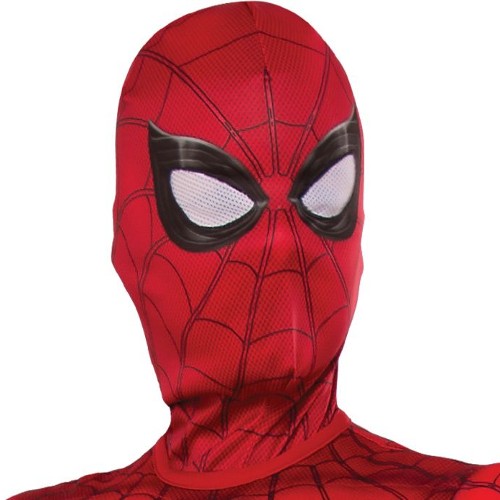 Maschera Spiderman in tessuto bimbo —