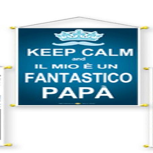 LA LOCANDINA DEL PAPA' PER LA SUA FESTA