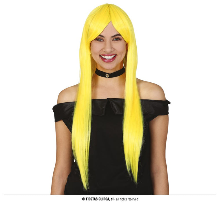 PARRUCCA CON CAPELLI LISCI LUNGHI