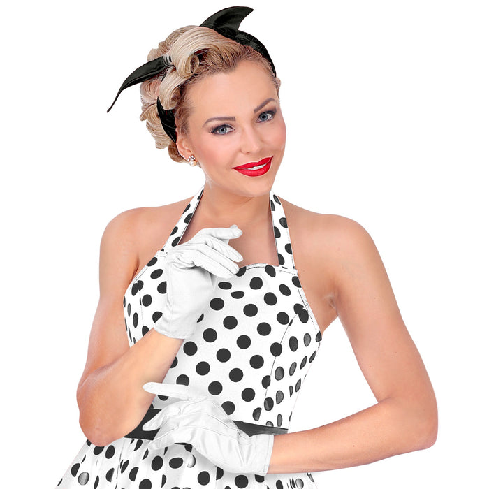 PAIA DI GUANTI BIANCHI TAGLIA XL DA UOMO