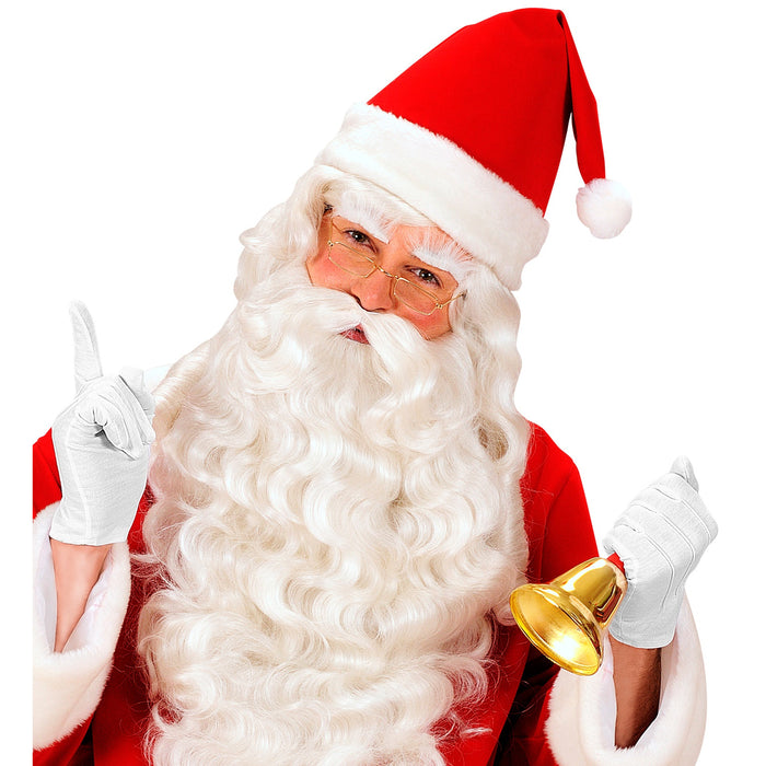 PAIA DI GUANTI BIANCHI TAGLIA XL DA UOMO