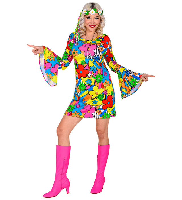 COSTUME DONNA ANNI 70 GROOVY STYLE M