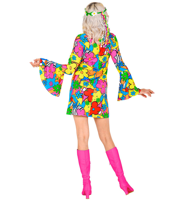 COSTUME DONNA ANNI 70 GROOVY STYLE M