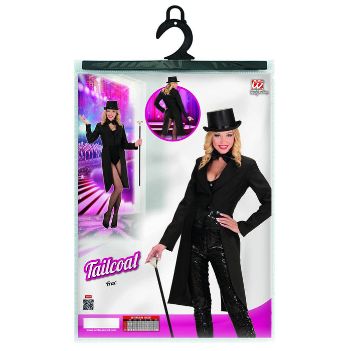 FRAC DONNA LUSSO COLORE NERO CODE LUNGHE CARNEVALE