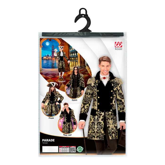 CAPPOTTO PARATA JACQUARD ORO M