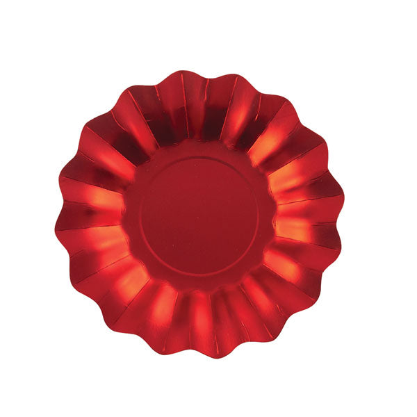 COORDINATO ROSSO SATIN CARTA RICICLABILE