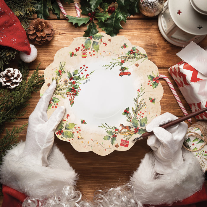 COORDINATO NATALIZIO JINGLE BELLS IN CARTONCINO