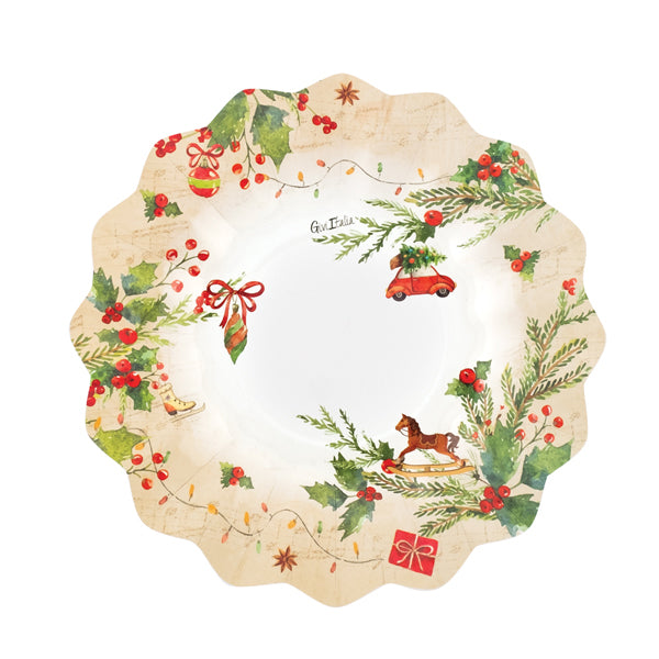 COORDINATO NATALIZIO JINGLE BELLS IN CARTONCINO