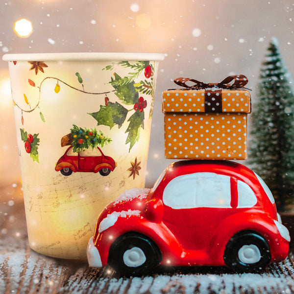 COORDINATO NATALIZIO JINGLE BELLS IN CARTONCINO