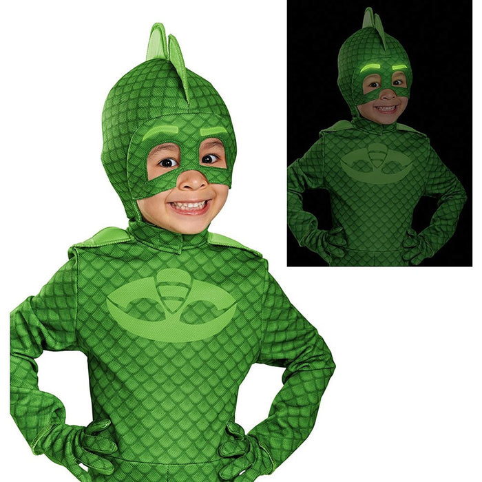 MASCHERA VISO PJMASKS DELUXE GEKKO