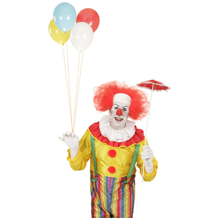 CALOTTA CLOWN IT CON CAPELLI ROSSI