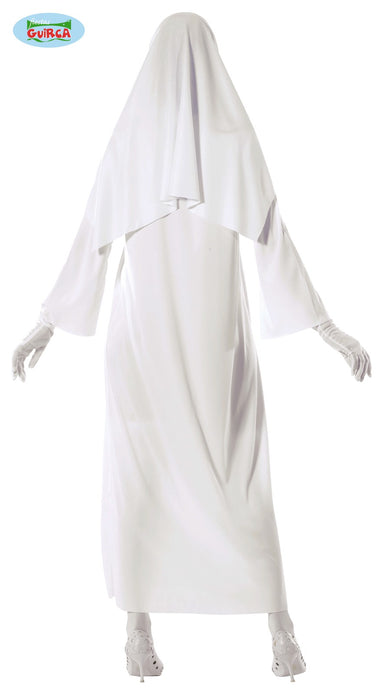 COSTUME SUORA FANTASMA BIANCA USCITA DALLA TOMBA