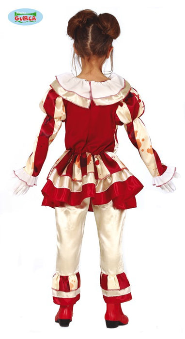 COSTUME PAGLIACCIA SANGUINARIA BAMBINA