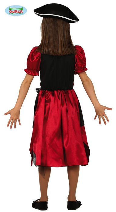 COSTUME PIRATESSA ROSSA