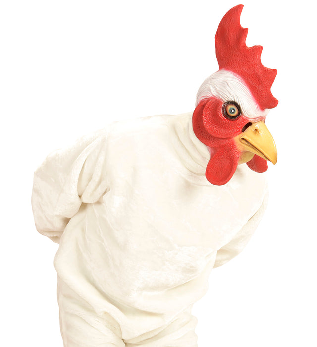 MASCHERA POLLO CON CRESTA
