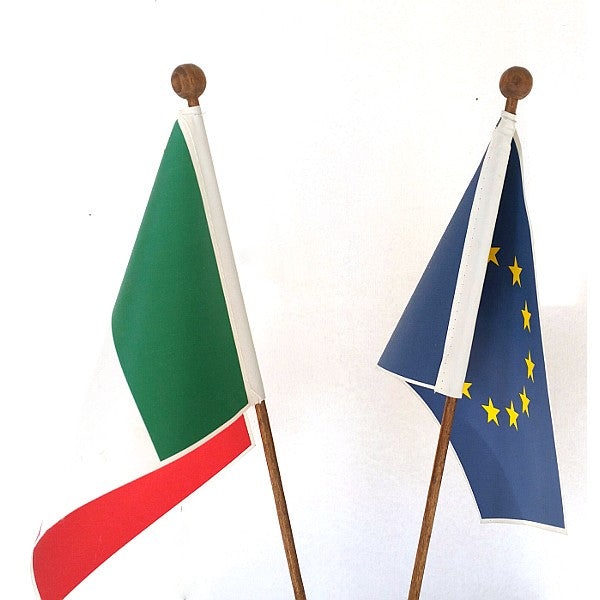 PORTABANDIERINA IN LEGNO DA TAVOLO