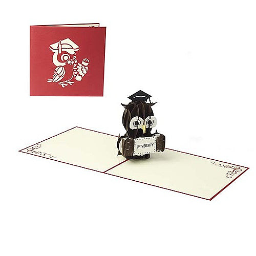 BIGLIETTO POP UP ORIGAMO TOCCHI LAUREA