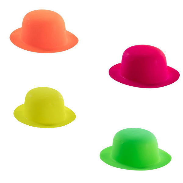 BOMBETTA FLUO IN PLASTICA VARI COLORI