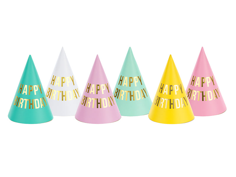 6 CAPPELLINI HAPPY BIRTHDAY COLORATI