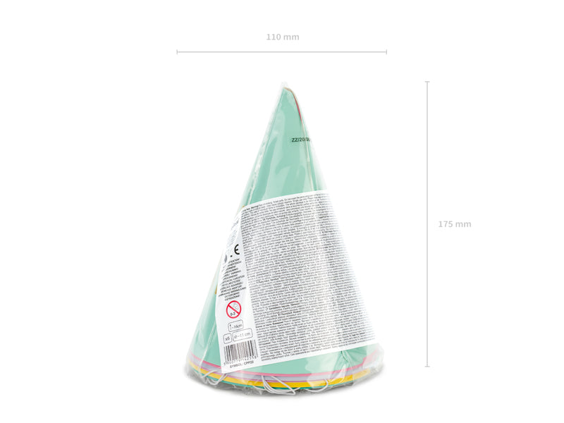 6 CAPPELLINI HAPPY BIRTHDAY COLORATI