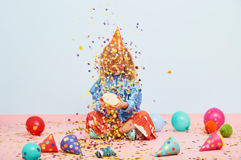 6 CAPPELLINI PER FESTA DI COMPLEANNO