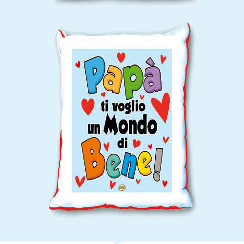 IL CUSCINO DEL PAPA' PER LA SUA FESTA