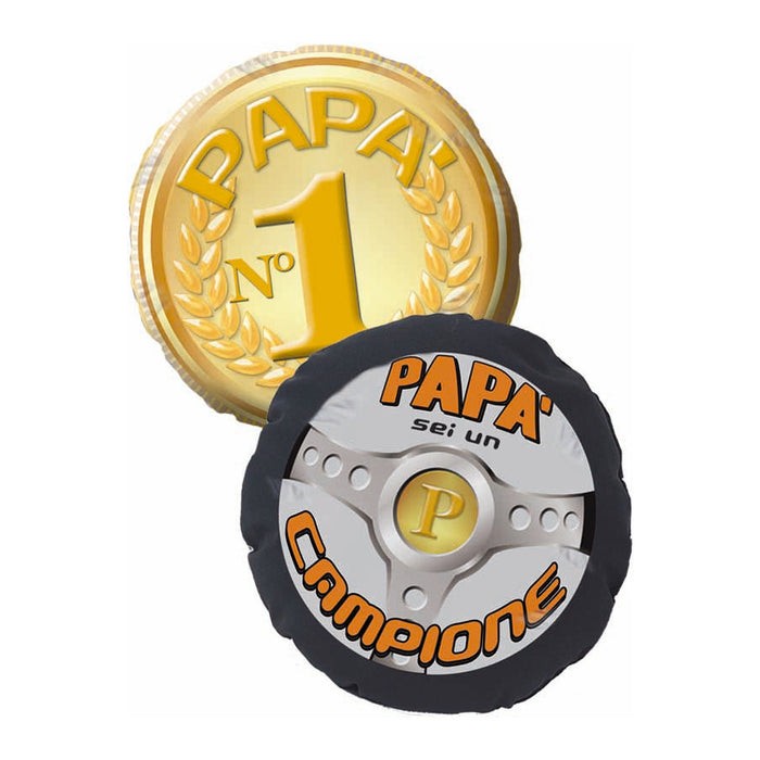 CUSCINO TONDO PER LA FESTA DEL PAPA'