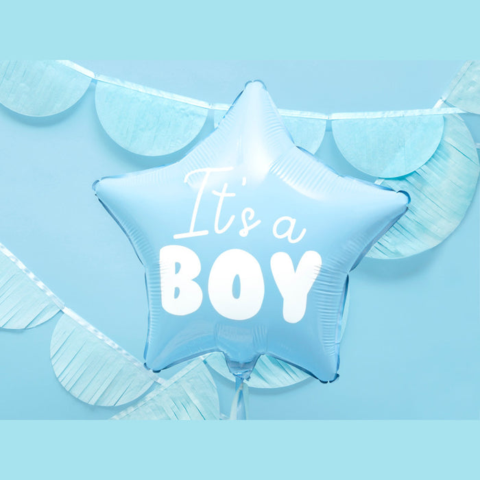 PALLONCINO STELLA AZZURRA IT'S A BOY