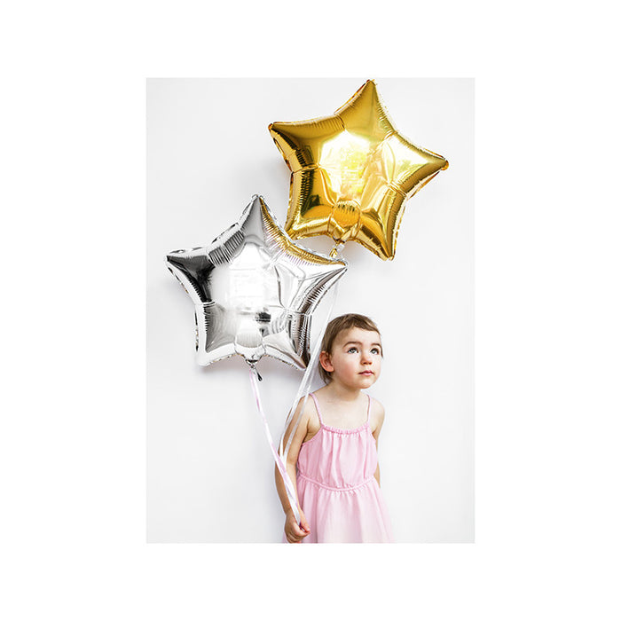 PALLONE STELLA ORO IN FOIL CM 48