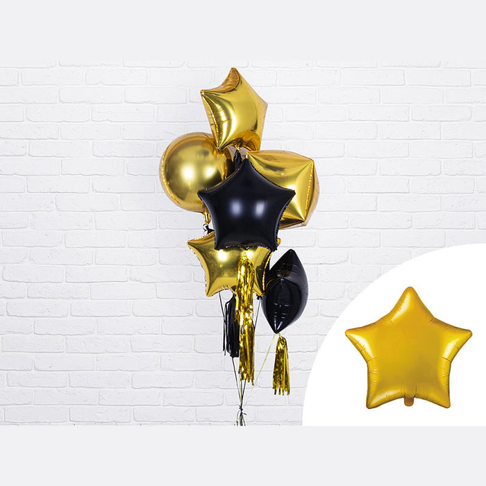 PALLONE STELLA ORO IN FOIL CM 48