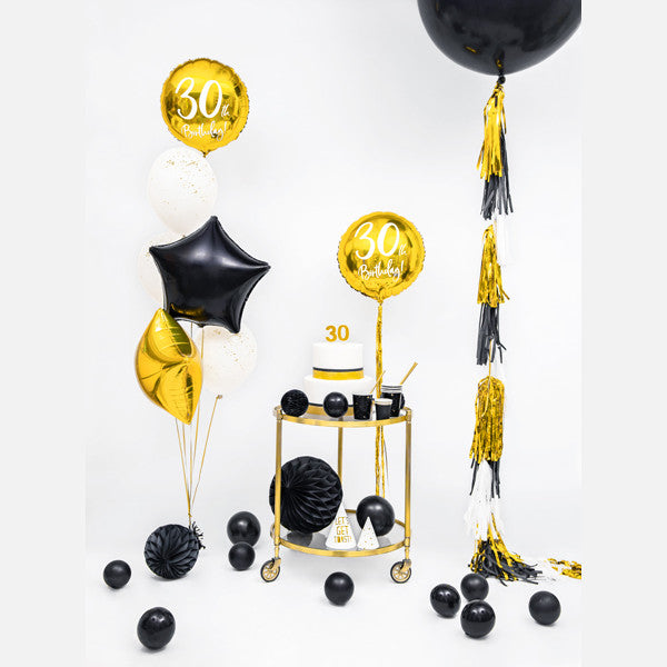 PALLONE STELLA ORO IN FOIL CM 48