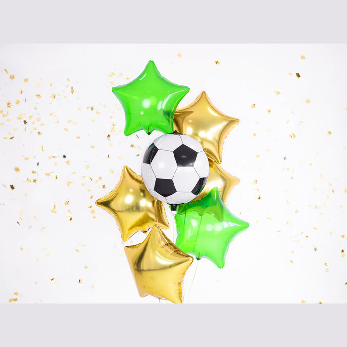 PALLONE STELLA ORO IN FOIL CM 48