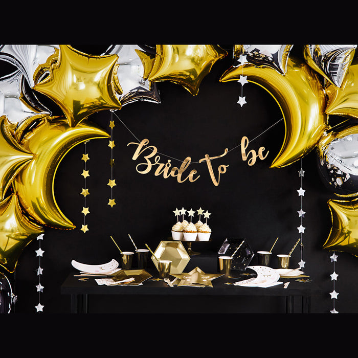PALLONE STELLA ORO IN FOIL CM 48