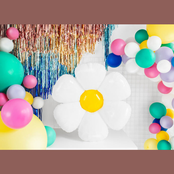 PALLONE FIORE MARGHERITA IN FOIL CM 75