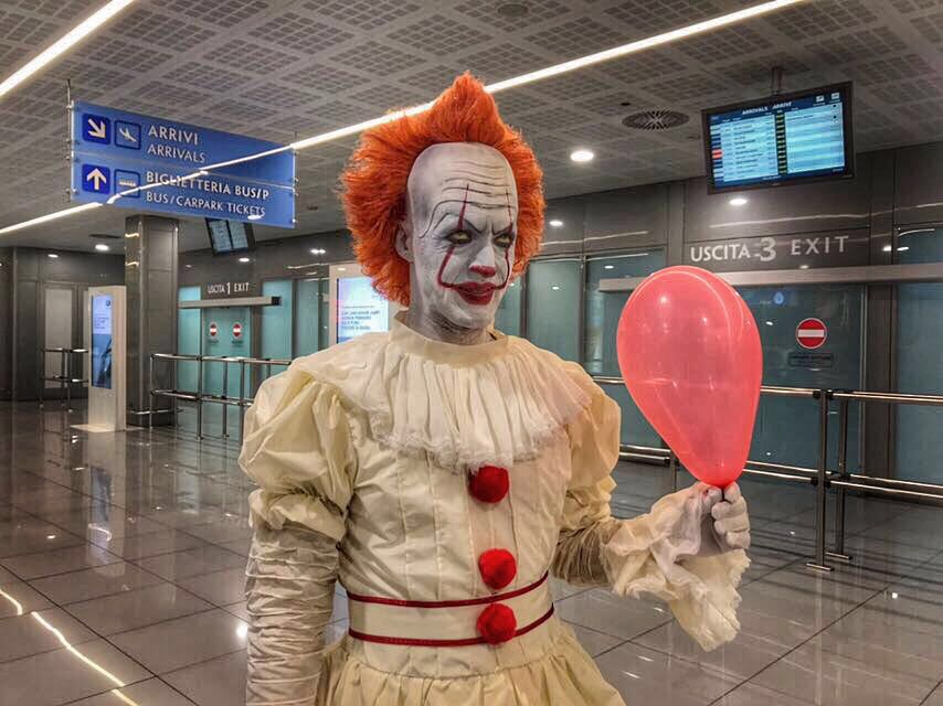 COSTUME DA CLOWN IT PENNYWISE 2017 DELUXE