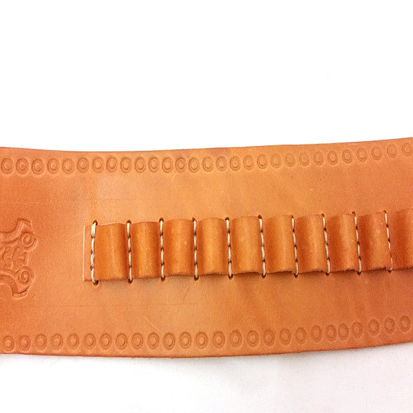 CINTURONE COWBOY DOPPIA FONDINA CHIARO