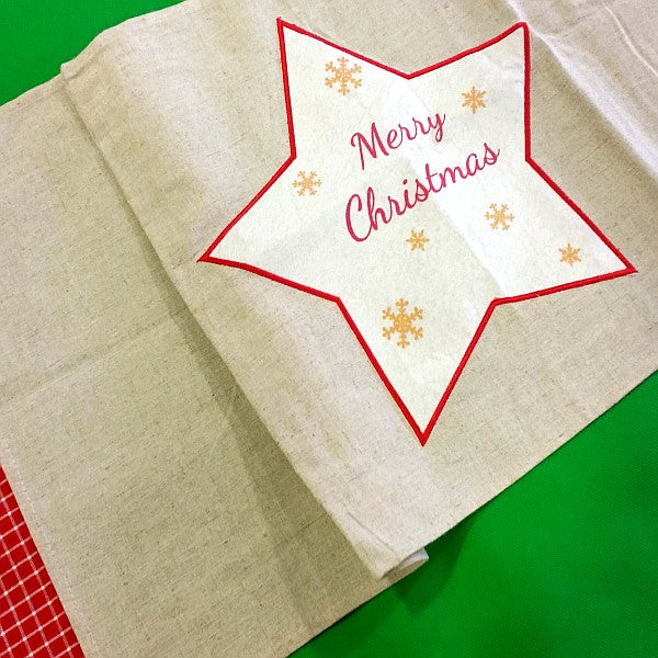 RUNNER MERRY CHRISTMAS CM 40X140