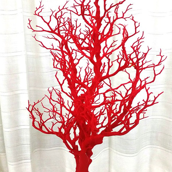 ALBERELLO IN VELLUTO ROSSO CM 145